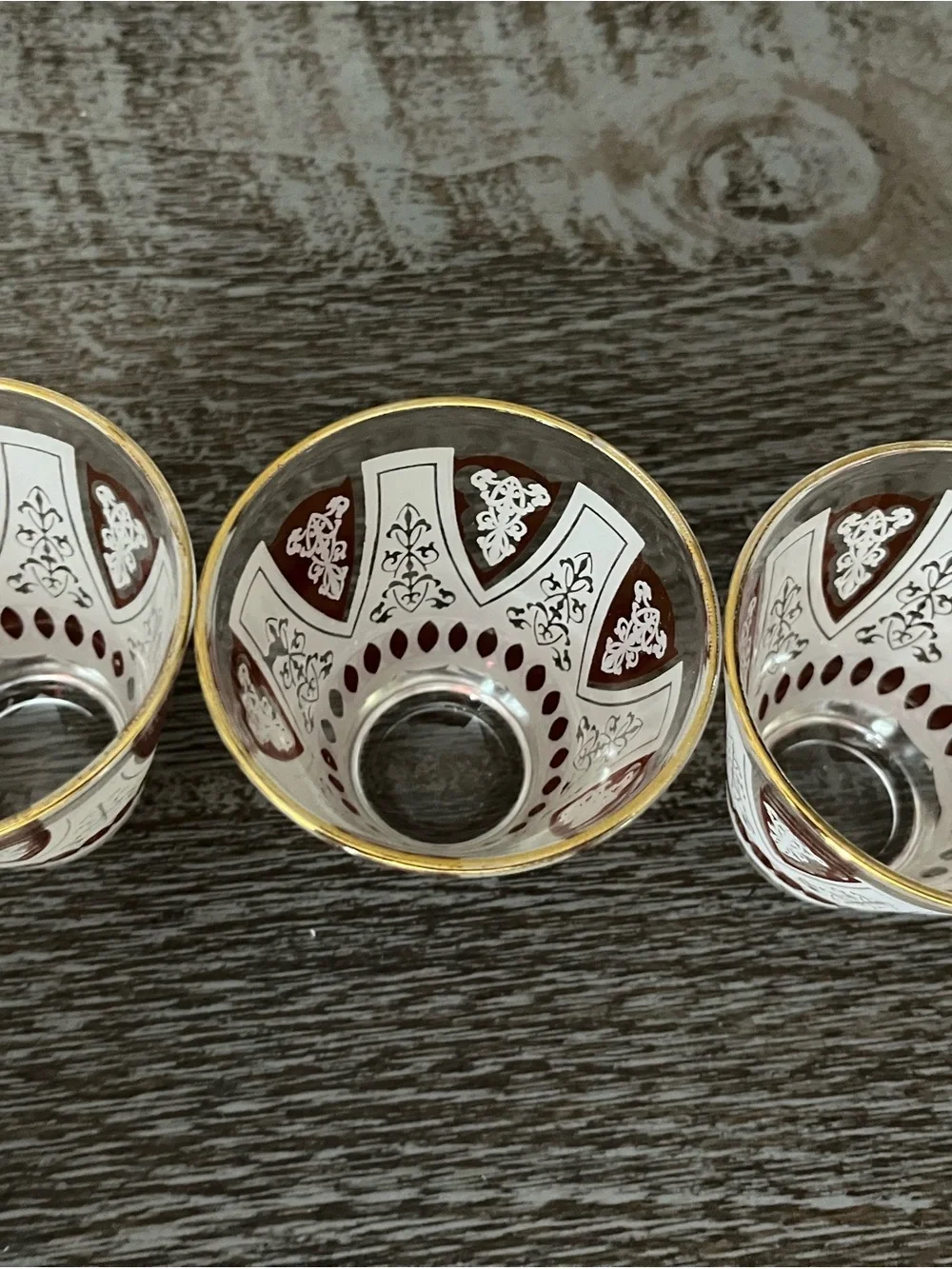 Vintage MCM barware set by the Libbey Glass Company